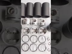 J08 J08E کیت لاینر تعمیر سیلندر با حلقه های پیستون برای قطعات معدنی هینو