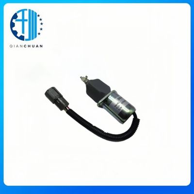 1751ES-24A3UC12B1S Shutoff Solenoid 24V For Hyundai R60-5 Yanmar 98 Engine